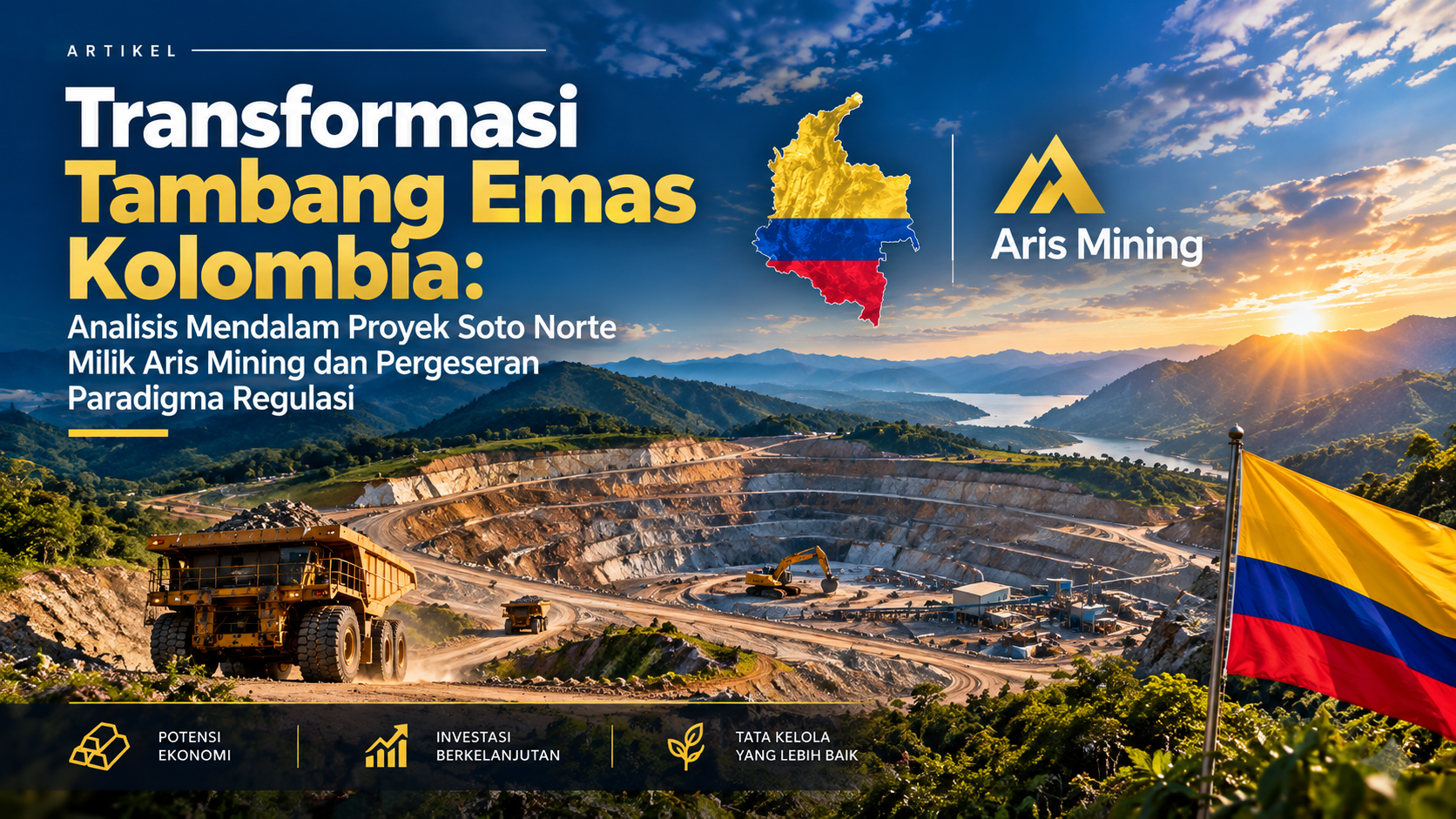 Tranformasi Tambang Emas Colombia
